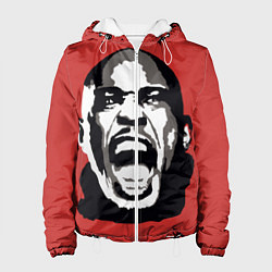 Куртка с капюшоном женская Sticky Fingaz, цвет: 3D-белый
