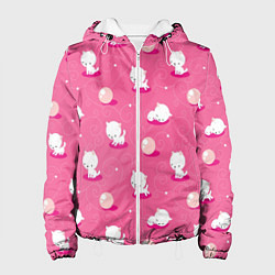 Женская куртка Милые котики