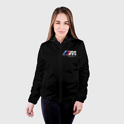 Куртка с капюшоном женская BMW motorsport, цвет: 3D-черный — фото 2