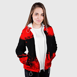 Куртка с капюшоном женская Red Spray, цвет: 3D-белый — фото 2