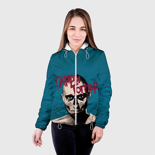 Женская куртка Гарри Топор / 3D-Белый – фото 4