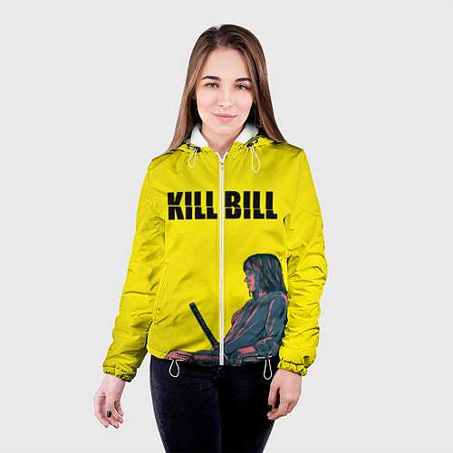 Женская куртка Kill Bill / 3D-Белый – фото 4