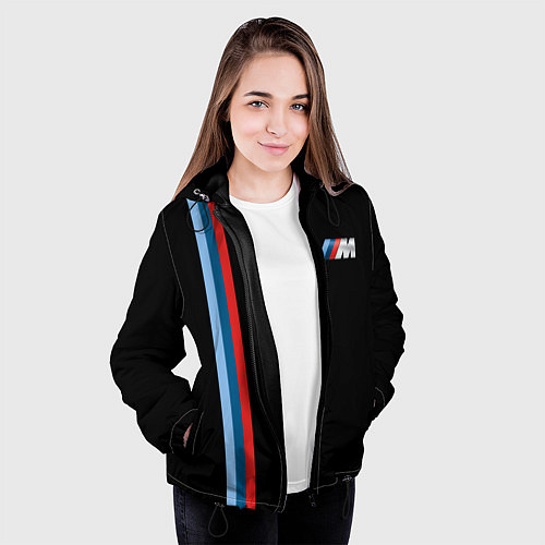 Женская куртка BMW BLACK COLLECTION БМВ / 3D-Черный – фото 3
