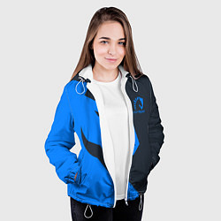 Куртка с капюшоном женская Team Liquid Uniform, цвет: 3D-белый — фото 2
