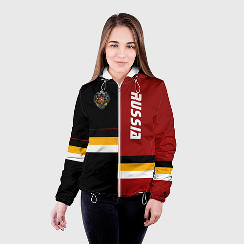 Женская куртка Russian Empire / 3D-Белый – фото 4