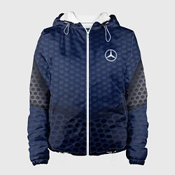 Куртка с капюшоном женская Mercedes: Sport Motors, цвет: 3D-белый