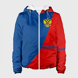 Куртка с капюшоном женская Russia: Sport Line, цвет: 3D-белый