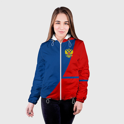 Женская куртка Russia: Sport Line / 3D-Белый – фото 4
