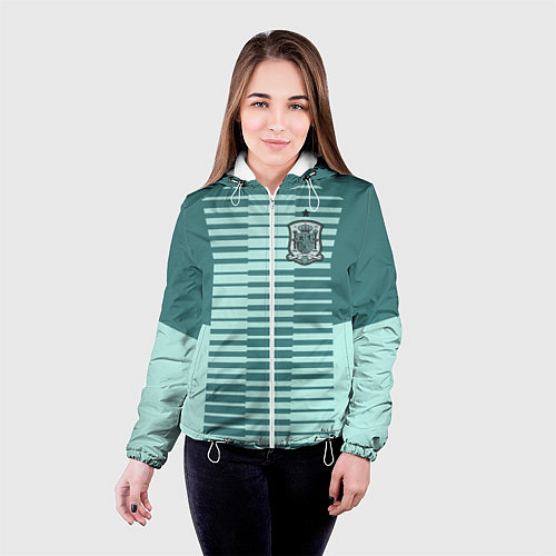 Женская куртка Сборная Испании: Вратарская ЧМ-2018 / 3D-Белый – фото 4