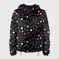 Куртка с капюшоном женская 80 Battaries, цвет: 3D-черный