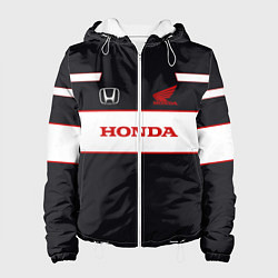 Куртка с капюшоном женская Honda Sport, цвет: 3D-белый