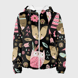 Женская куртка Лесные друзья