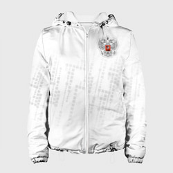 Куртка с капюшоном женская Russia 2022 The Winner!, цвет: 3D-белый