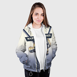 Куртка с капюшоном женская Warhammer 40000: Tau Empire, цвет: 3D-белый — фото 2