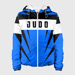 Куртка с капюшоном женская Judo Fighter, цвет: 3D-белый