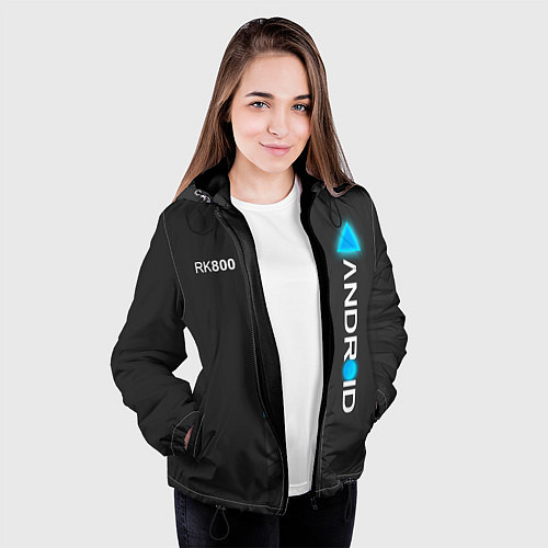 Женская куртка RK800 Android / 3D-Черный – фото 3