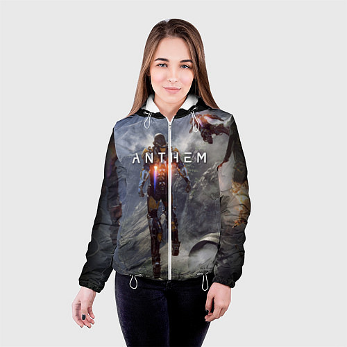 Женская куртка ANTHEM / 3D-Белый – фото 4