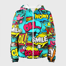 Женская куртка Кислотный поп-арт