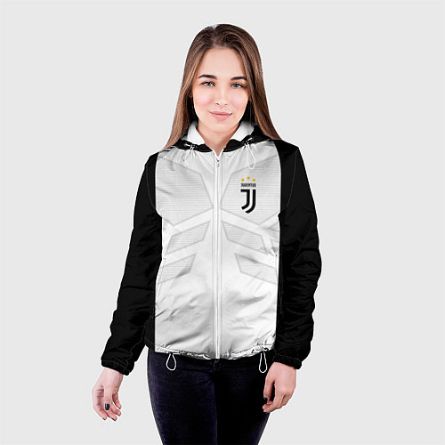 Женская куртка JUVENTUS SPORT / 3D-Белый – фото 4