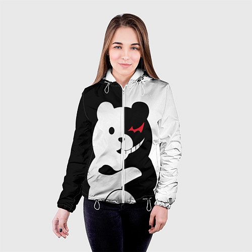 Женская куртка Monokuma Drae / 3D-Белый – фото 4