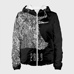 Женская куртка Черная свинья 2019