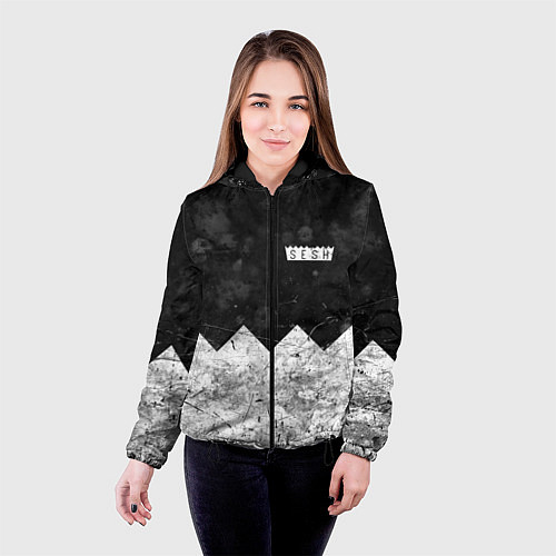 Женская куртка BONES: SESH Team / 3D-Черный – фото 4