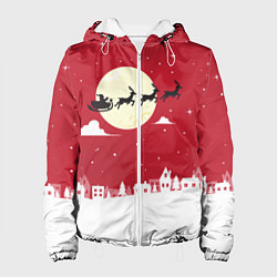 Женская куртка Новогоднее чудо