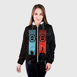 Куртка с капюшоном женская Twenty One Pilots: Tear In My Heart, цвет: 3D-белый — фото 2