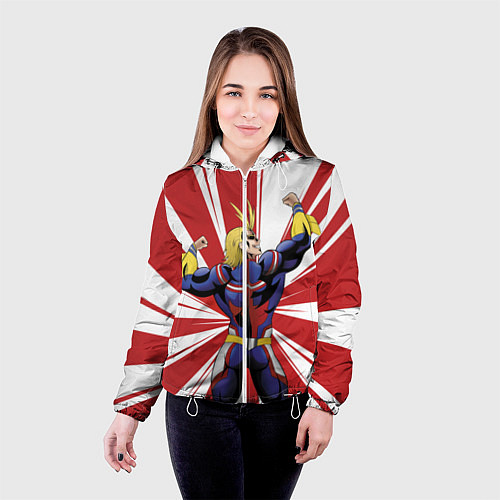 Женская куртка Всемогущий / 3D-Белый – фото 4