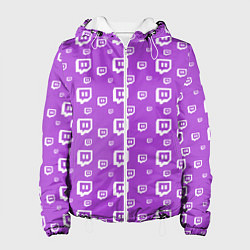 Женская куртка Twitch: Violet Pattern