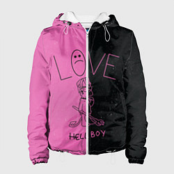 Куртка с капюшоном женская Lil Peep: Hell Boy, цвет: 3D-белый