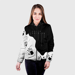 Куртка с капюшоном женская DEATH STRANDING, цвет: 3D-черный — фото 2