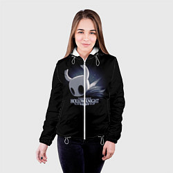 Куртка с капюшоном женская Hollow Knight, цвет: 3D-белый — фото 2