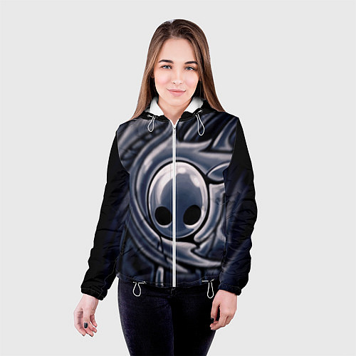 Женская куртка Hollow Knight / 3D-Белый – фото 4