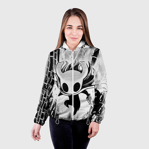 Женская куртка Hollow Knight / 3D-Белый – фото 4