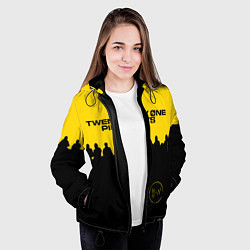 Куртка с капюшоном женская TOP: TRENCH, цвет: 3D-черный — фото 2