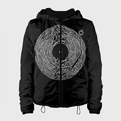 Куртка с капюшоном женская Joy Division, цвет: 3D-черный
