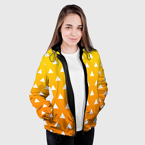 Женская куртка ZENITSU ЗЕНИТСУ КИМОНО / 3D-Черный – фото 3