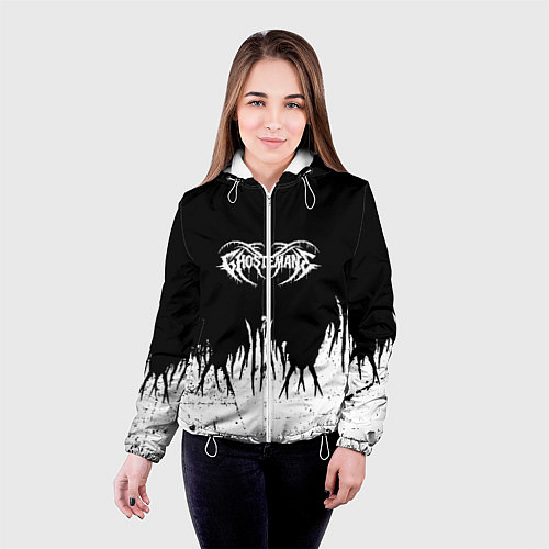 Женская куртка GHOSTEMANE / 3D-Белый – фото 4