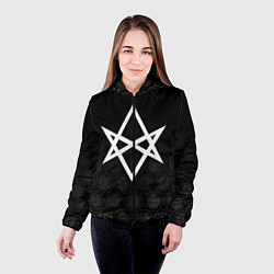 Куртка с капюшоном женская BRING ME THE HORIZON, цвет: 3D-черный — фото 2