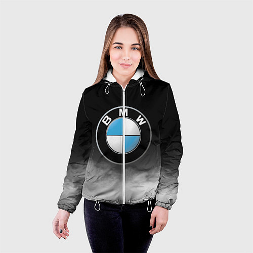 Женская куртка BMW / 3D-Белый – фото 4