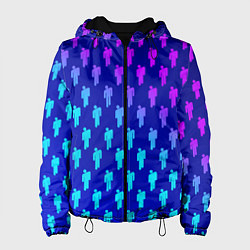 Женская куртка Billie Eilish: Violet Pattern