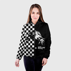 Куртка с капюшоном женская Король и Шут, цвет: 3D-черный — фото 2