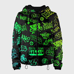 Женская куртка BILLIE EILISH: Grunge Graffiti