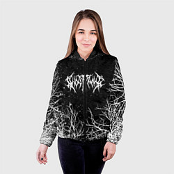 Куртка с капюшоном женская GHOSTEMANE, цвет: 3D-черный — фото 2