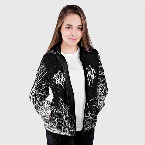 Женская куртка GHOSTEMANE / 3D-Черный – фото 3