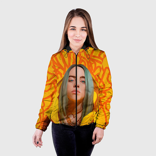 Женская куртка Billie Eilish / 3D-Черный – фото 4