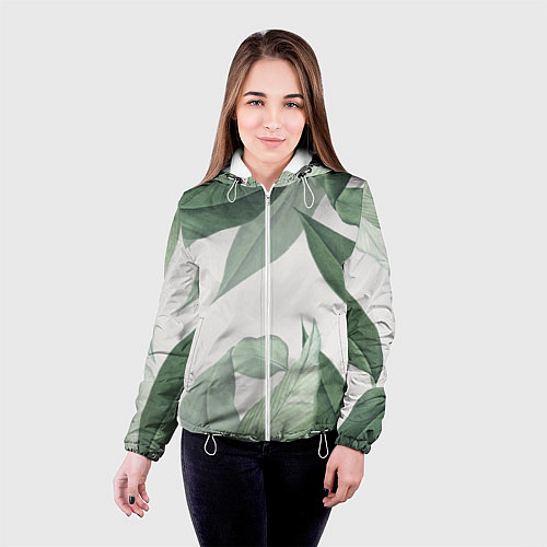 Женская куртка Из тропиков / 3D-Белый – фото 4