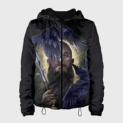 Куртка с капюшоном женская Vikings, цвет: 3D-черный