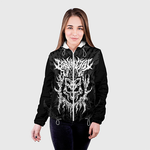 Женская куртка BABYMETAL / 3D-Белый – фото 4